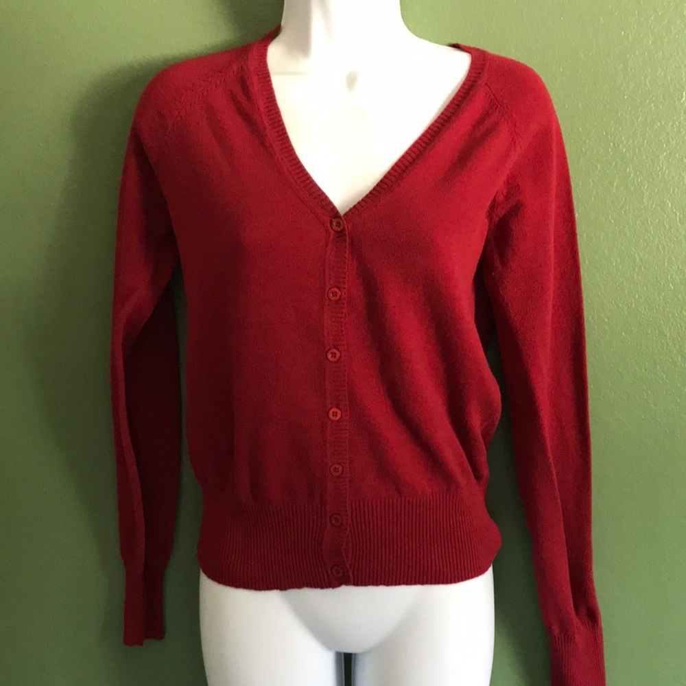Red Cardigan